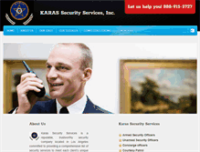 Tablet Screenshot of karassecurity.com